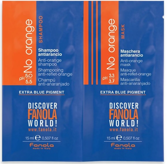 

Fanola No Orange Szampon 15ml Maska 15ml