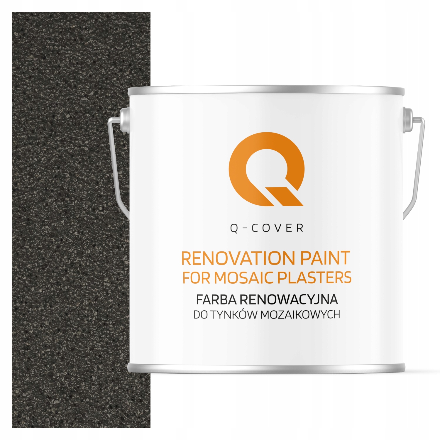 Renovačná farba na mozaikovú omietku 5L Obnova Šedá Tmavá Ral 7022