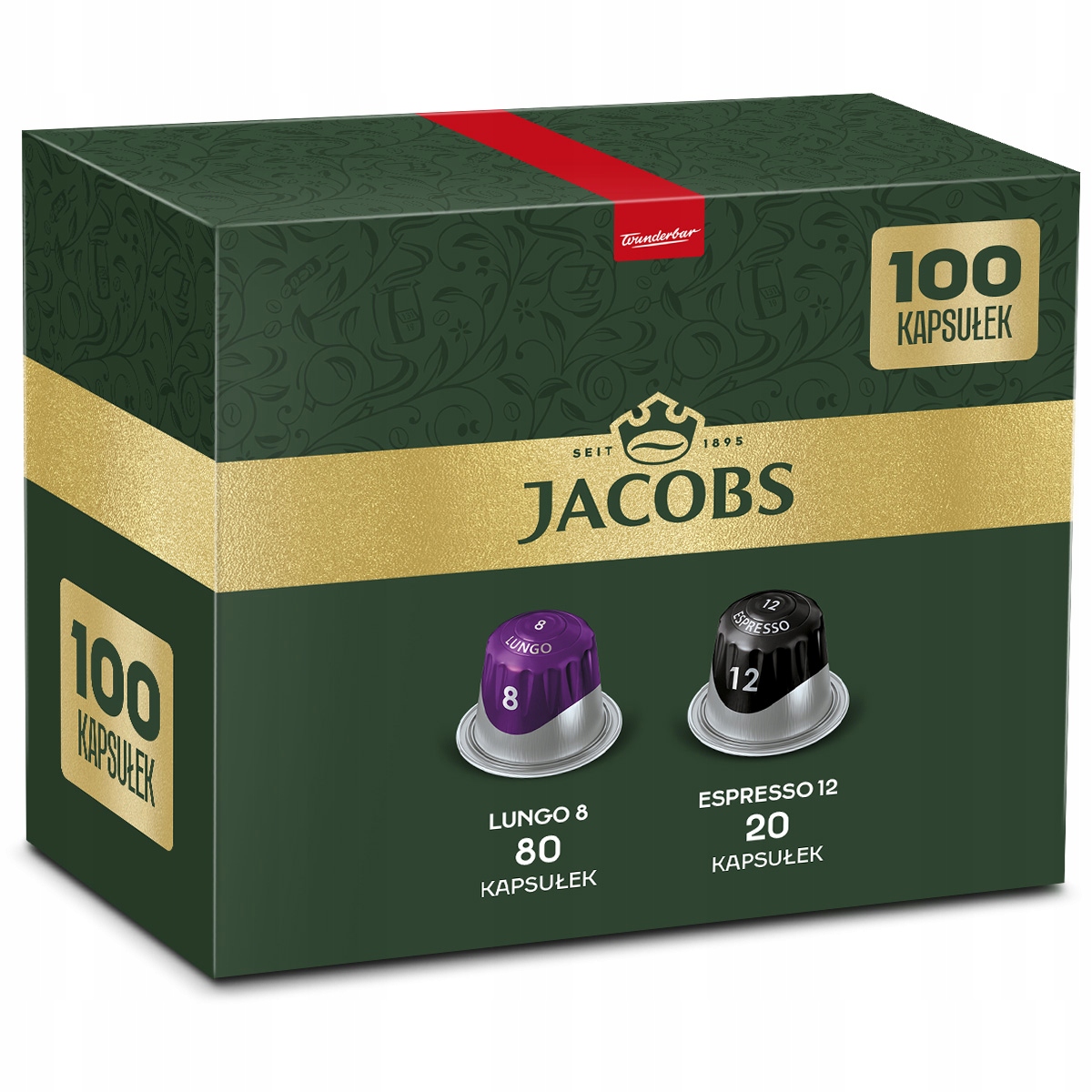 Zestaw lungo espresso kapsułki Jacobs do Nespresso(r)* mix 9+1 Gratis!