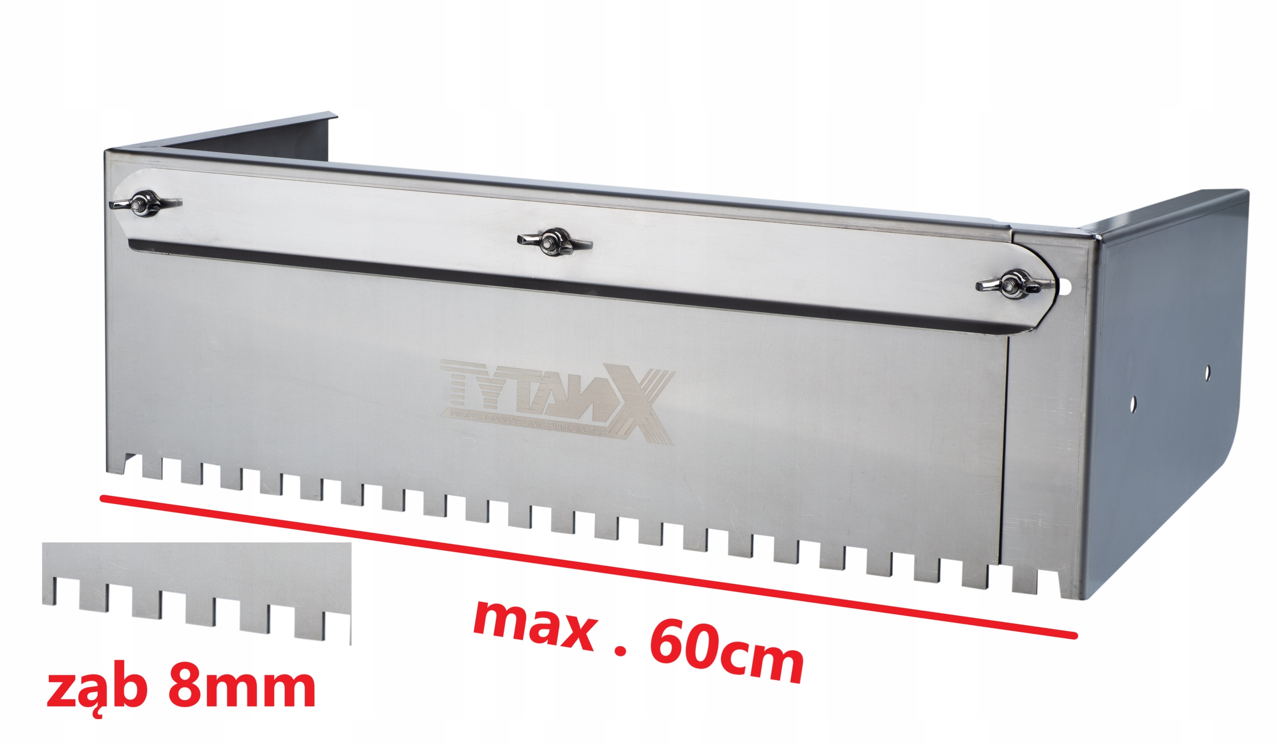 Tytanx Slide 8 Regulowana Paca Zębata Z Osłonami max. 600mm Instar
