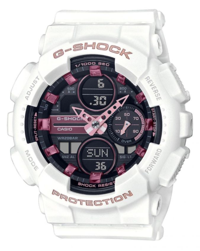 Malé dámské hodinky G-shock na řemínku Casio G-Shock GMA-S140M gravírování