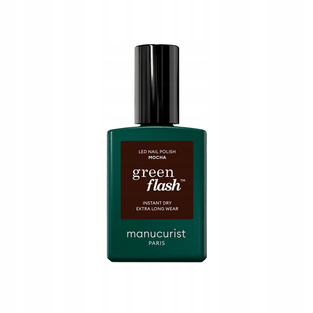 Manucurist Green Flash Nail Polish lak na nehty Mocha 15 ml