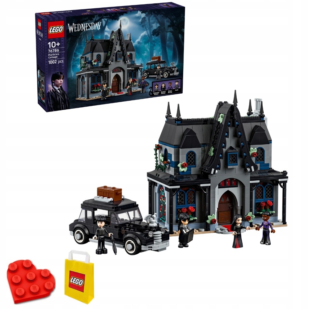 Lego Středa 76786 Morticiina chata