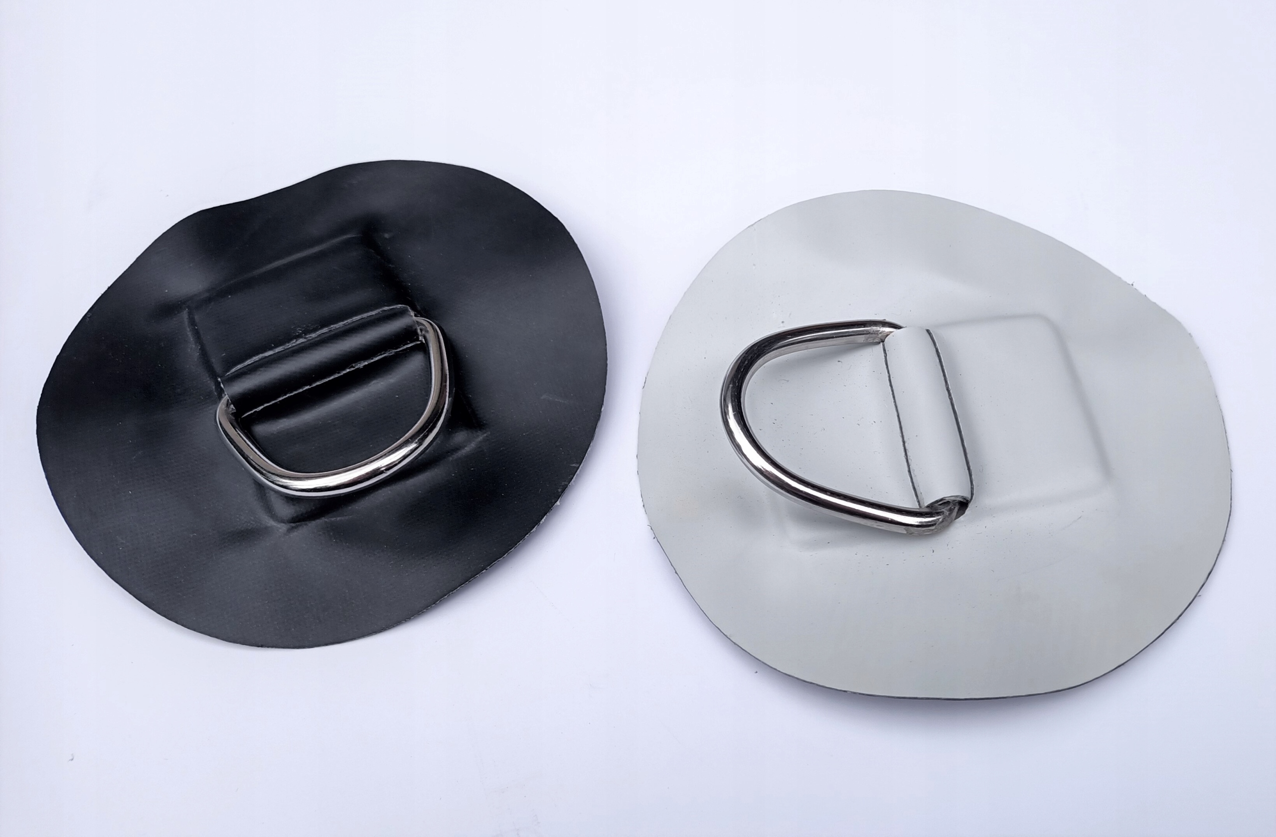 D-RING HYPALON MOCOWANIE UCHO CUMOWNICZE SZARE