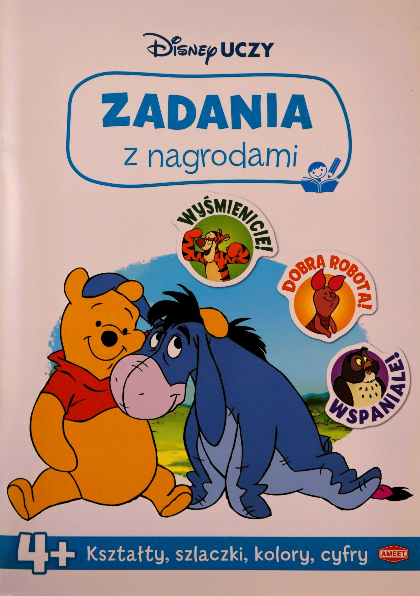 DISNEY UCZY KUBUŚ I PRZYJACIELE ZADANIA Z NAGRODAMI UNG-9301 - Opracowanie