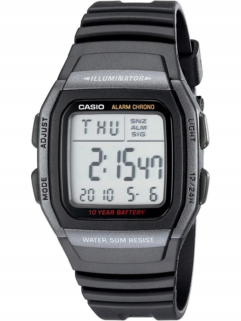 Pánské Hodinky Casio W-96H-1B Box