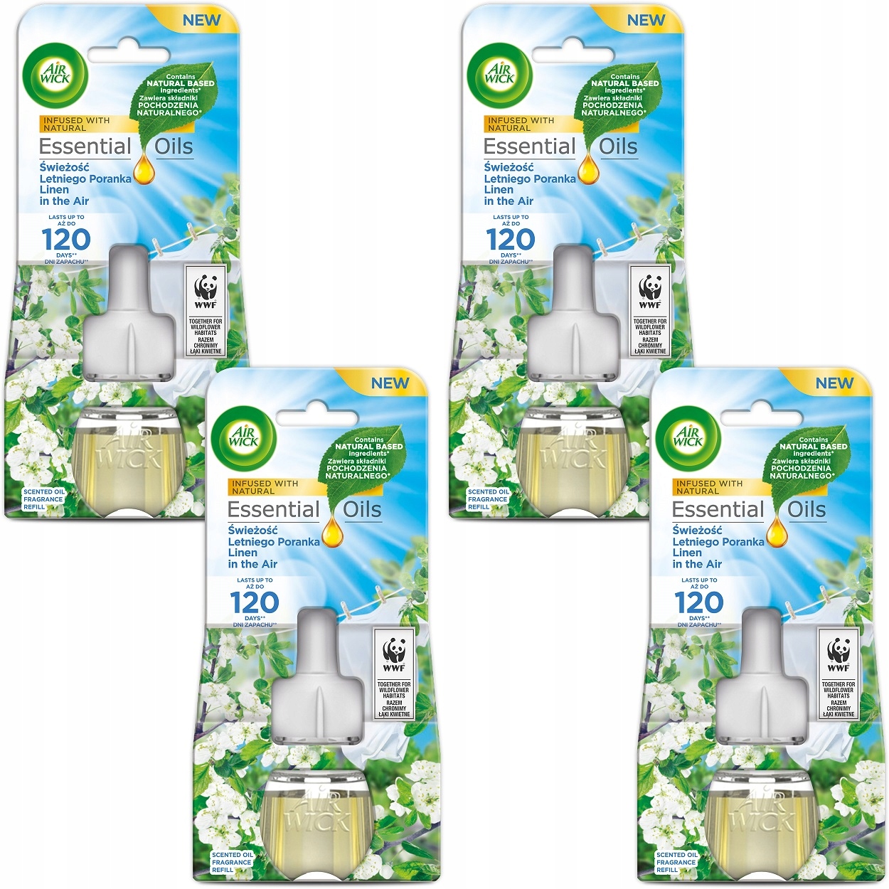 

Air Wick Odświeżacz Elek Świe Letn 4*19ml Zapas