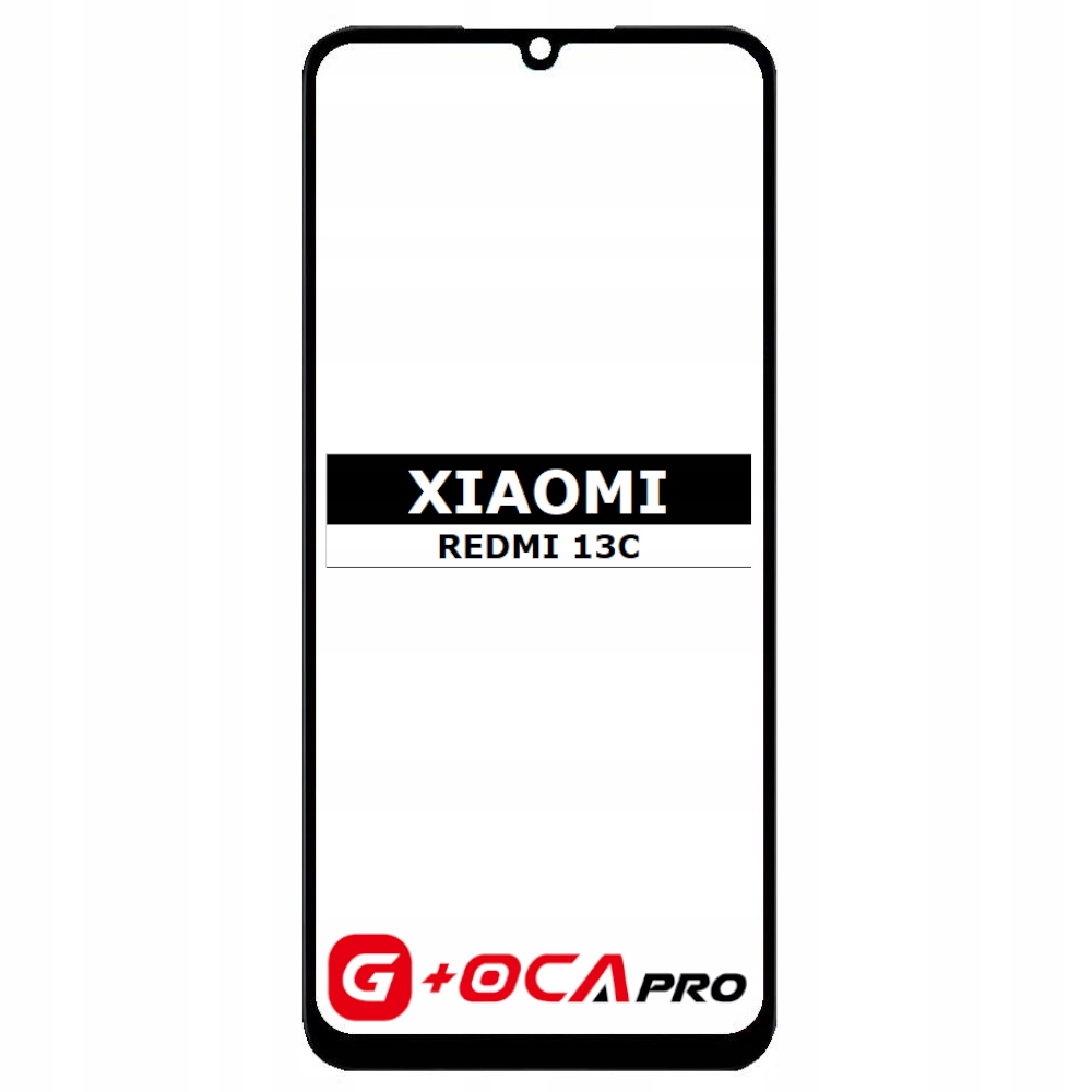 Szybka wyświetlacza z Oca do Xiaomi Redmi 13C