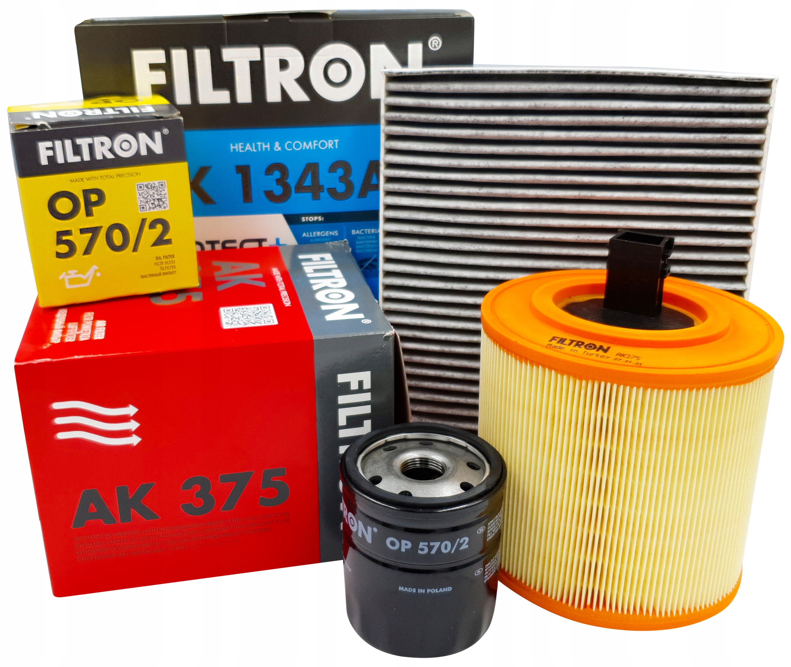 

Filtron Zestaw Filtrów Opel Astra K 1.0 1.4 Turbo