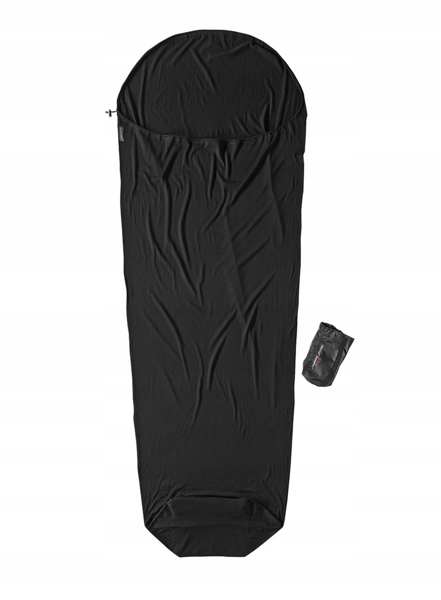 Wkładka do śpiwora Cocoon MummyLiner Merino Wool black