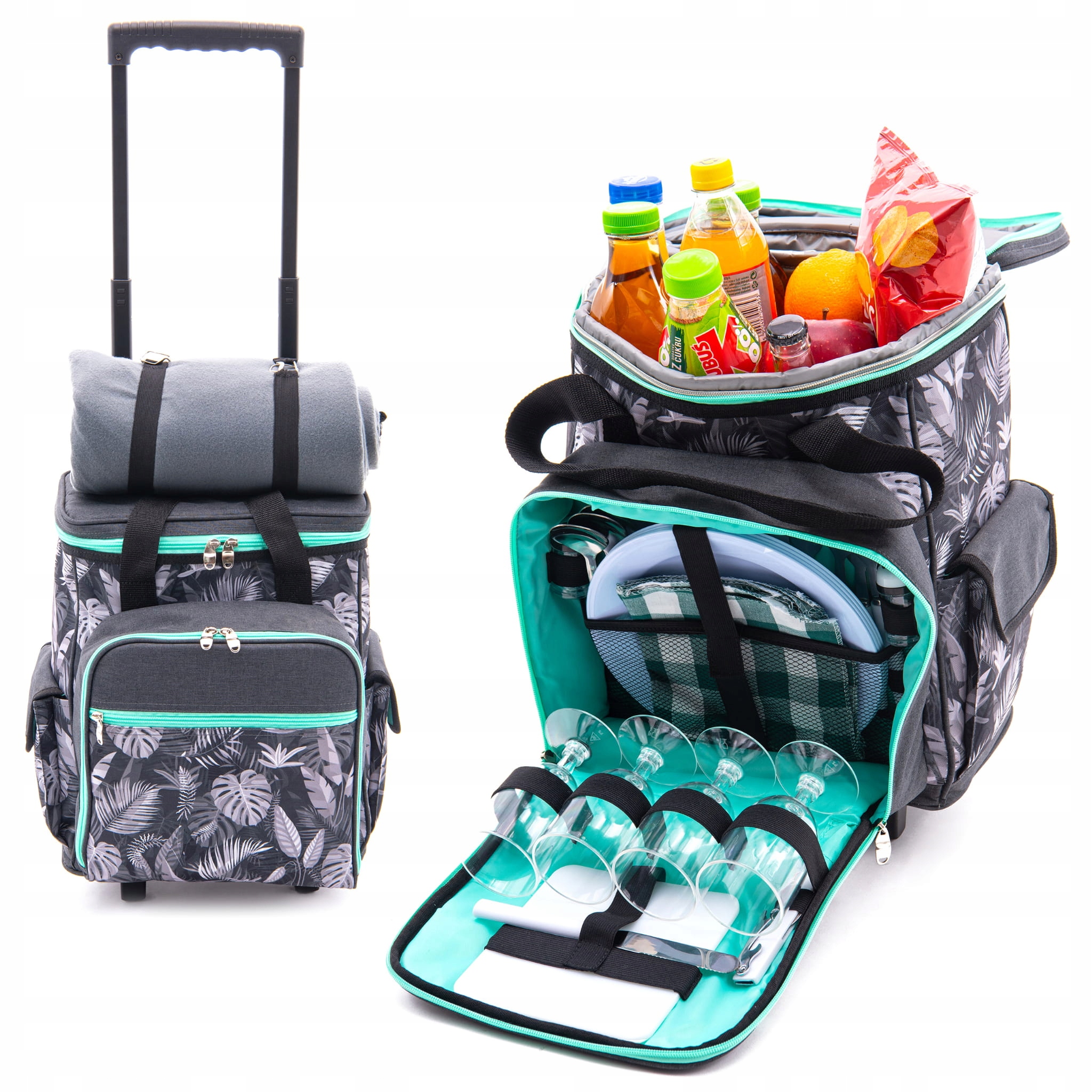 Turistický Izolovaný Chladicí Kufr 25 L Pro 4 Osoby