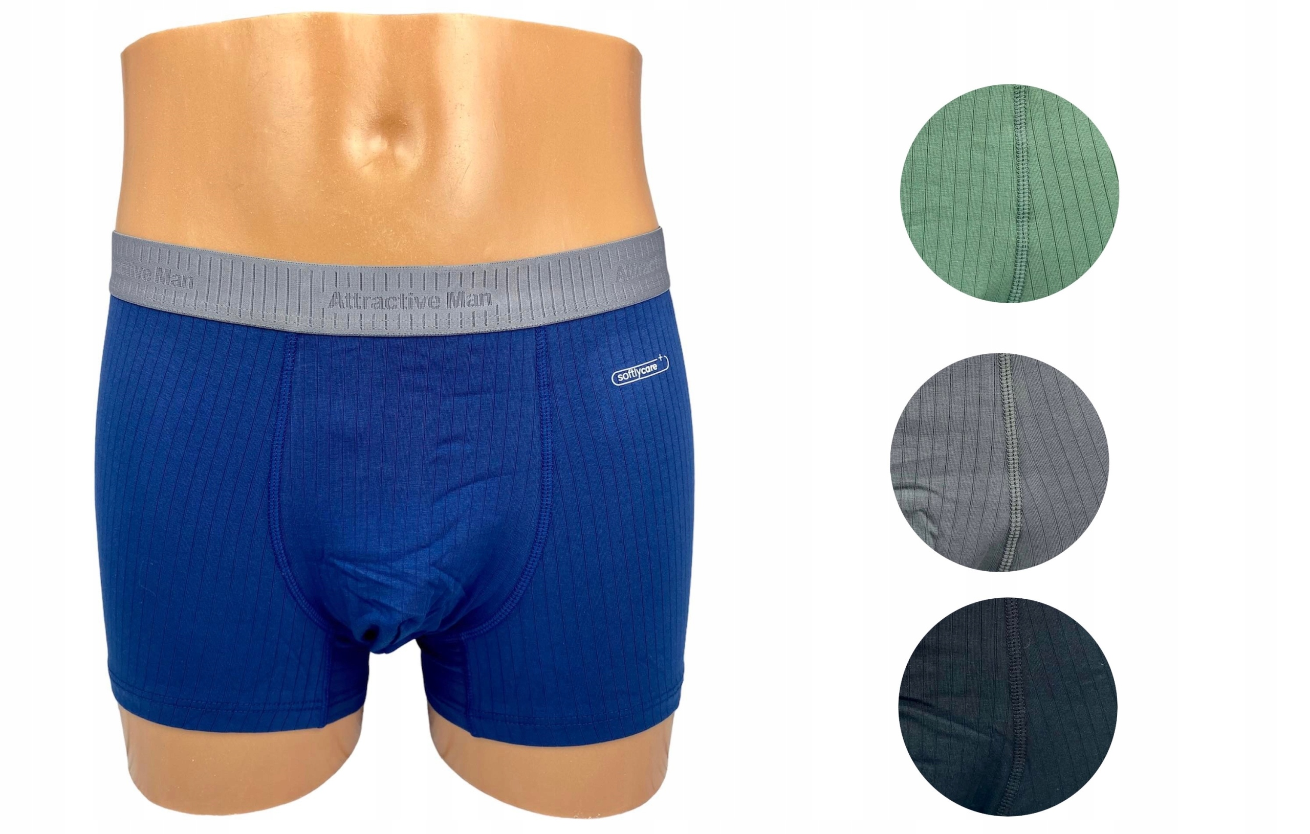 

1x Bokserki Męskie AuraVia Soft Wybór Koloru r. XL