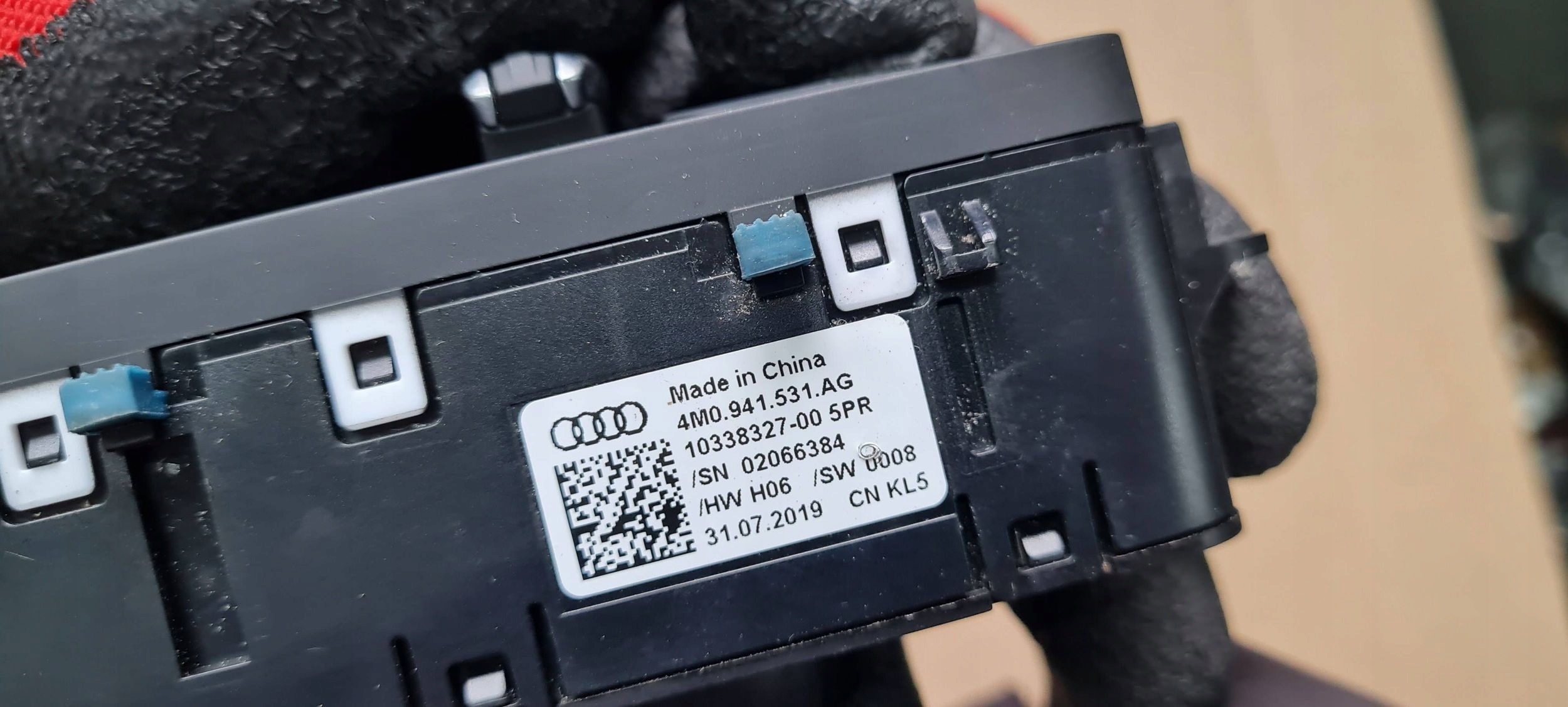 A4 B9 8W PANEL light switch 4M0941531AG Q5 80A A5 8W Q7 4M