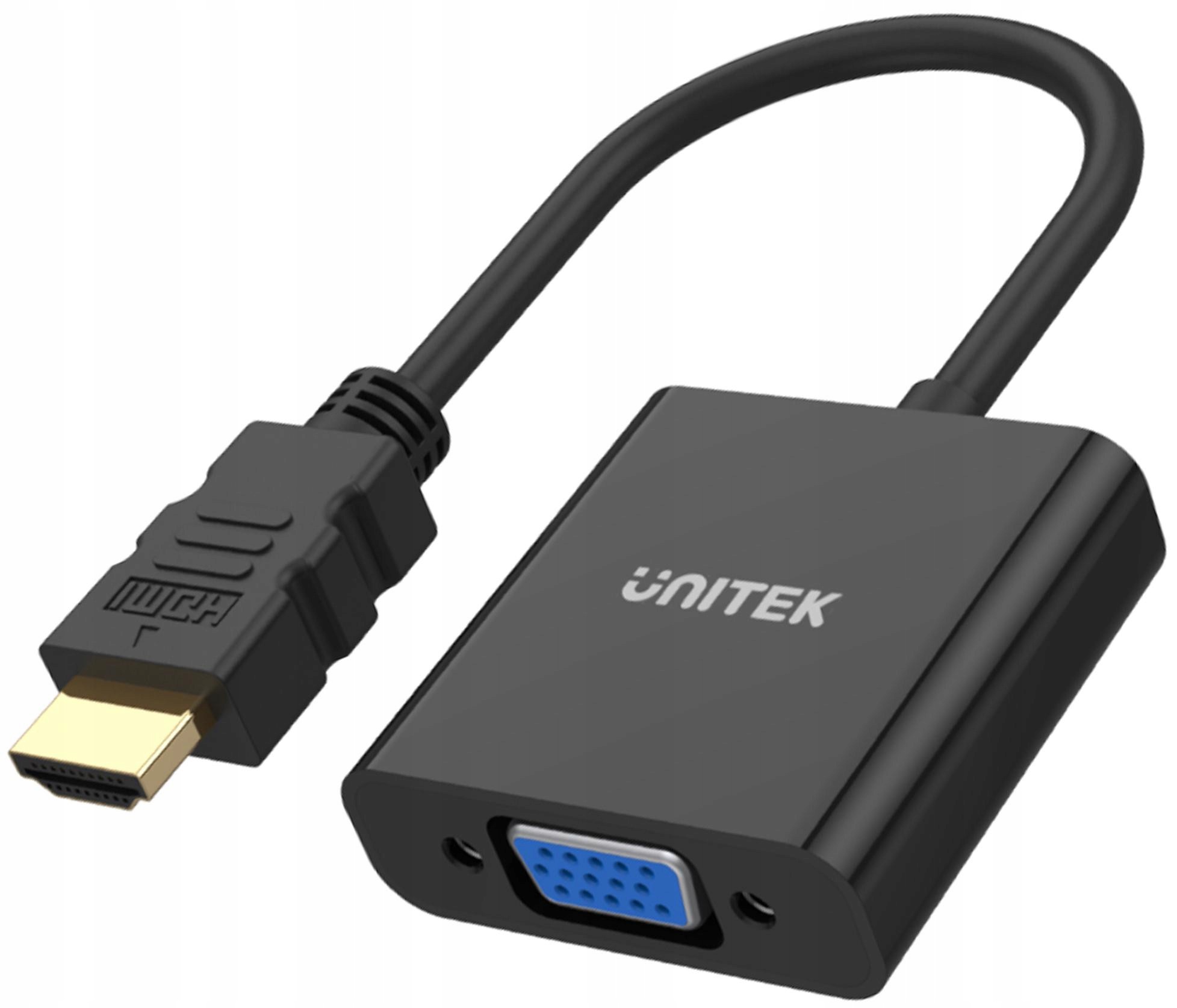 Unitek Y-6333 adapter Hdmi to Vga audio