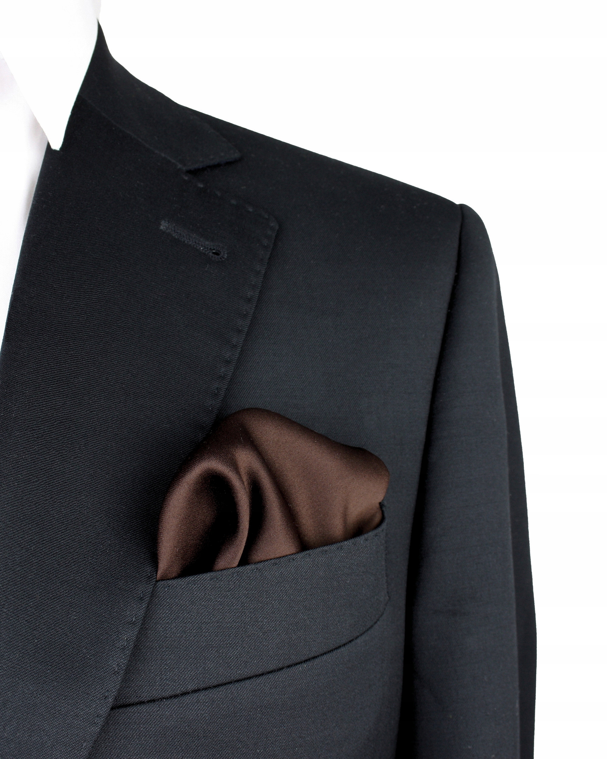 POSZETKA CHUSTECZKA WYPUSTKA DO MARYNARKI BRĄZOWA Marka Tissino