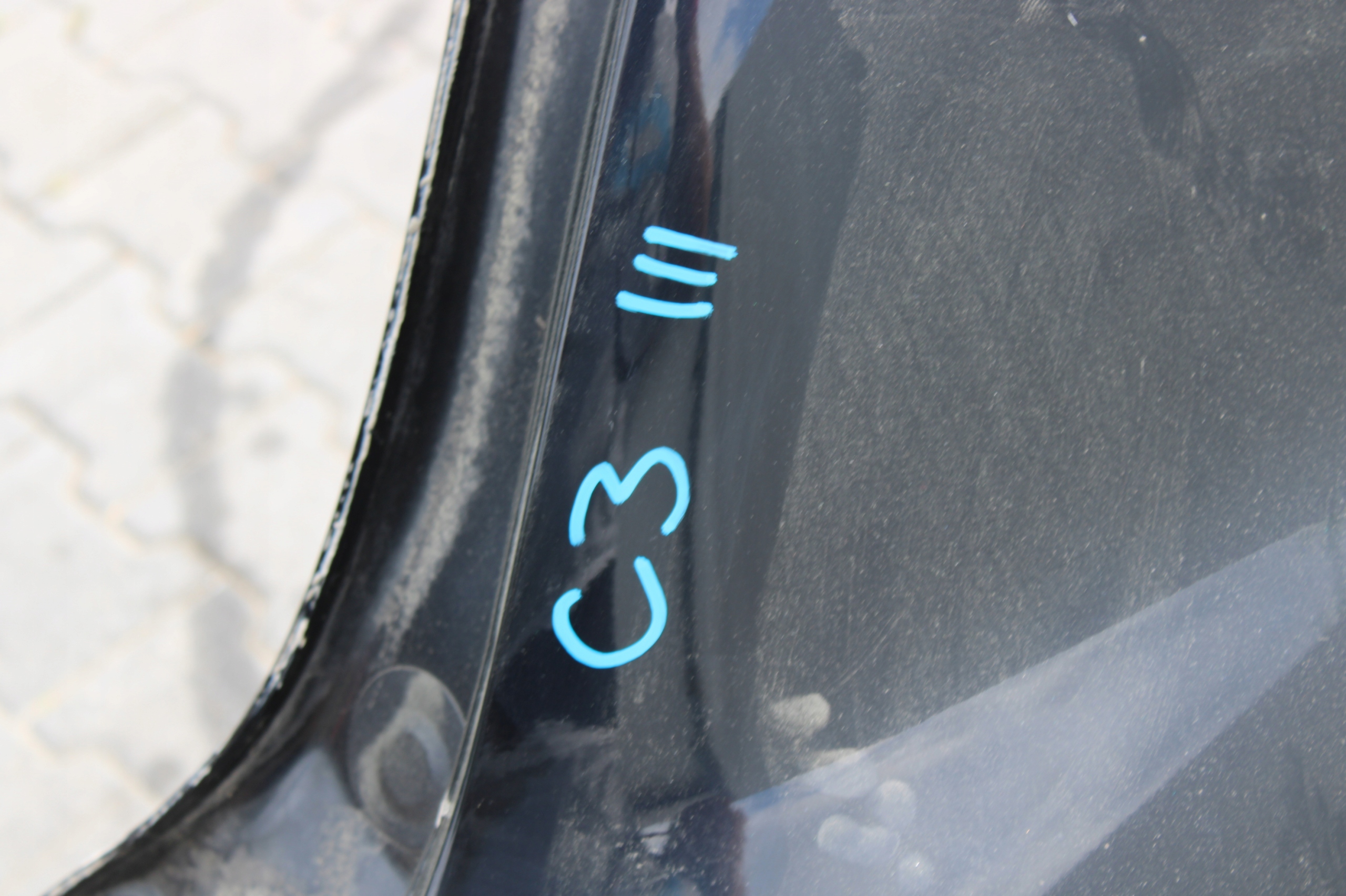 LONGHERONE Destra posteriore parafango CITROEN C3 III 3