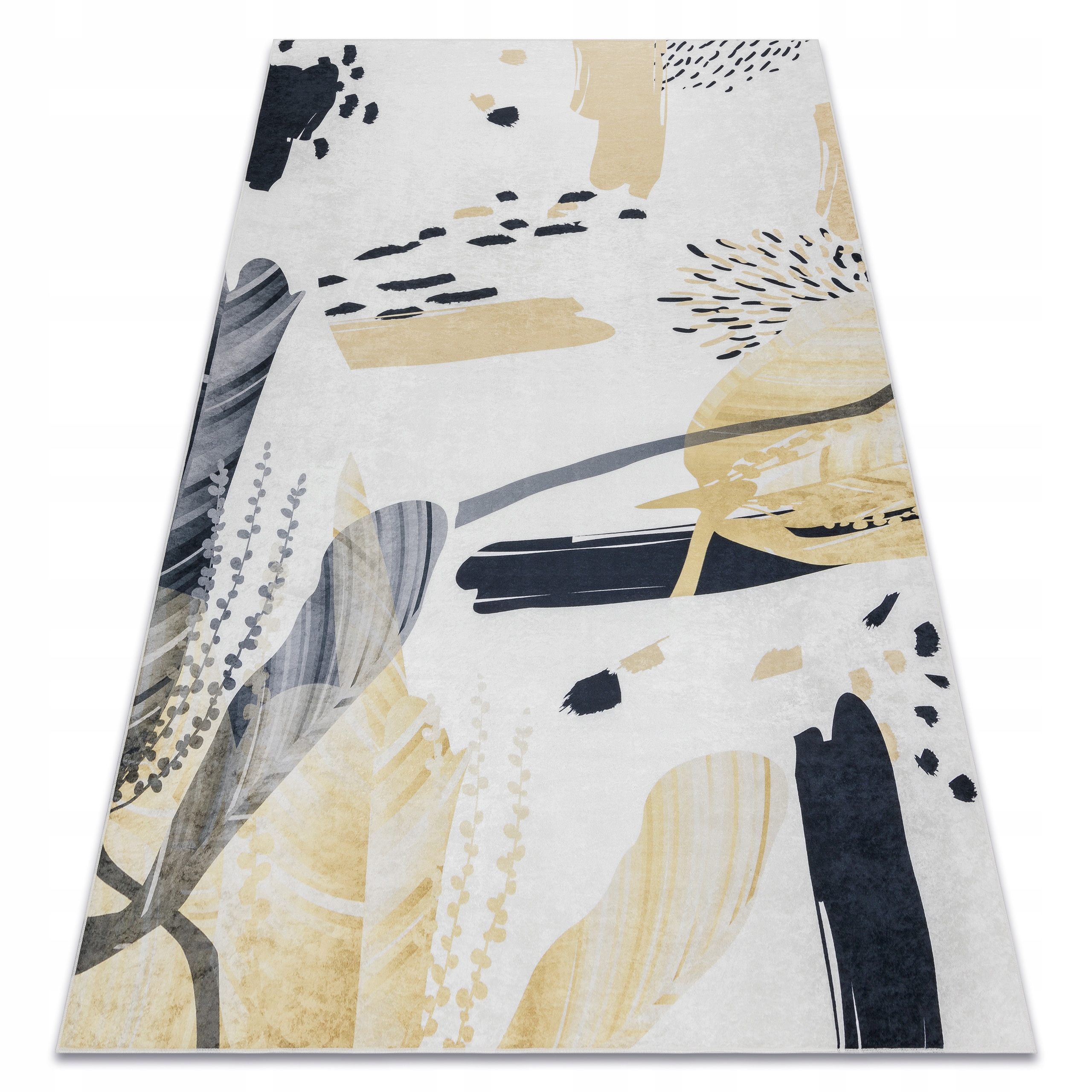 

Antypoślizgowy Dywan Do Prania 120x170 żółty #I076