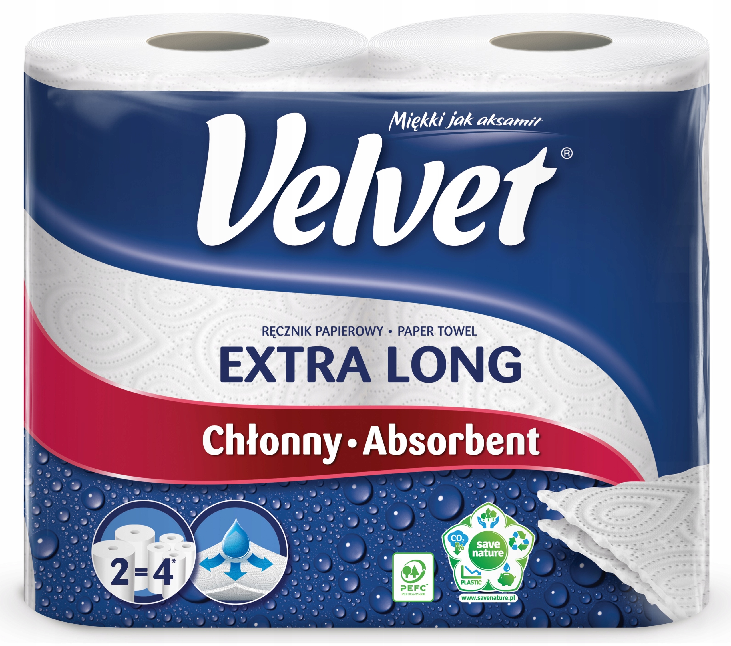 

Velvet Extra Long Ręcznik Papierowy Najdłuższy A'2