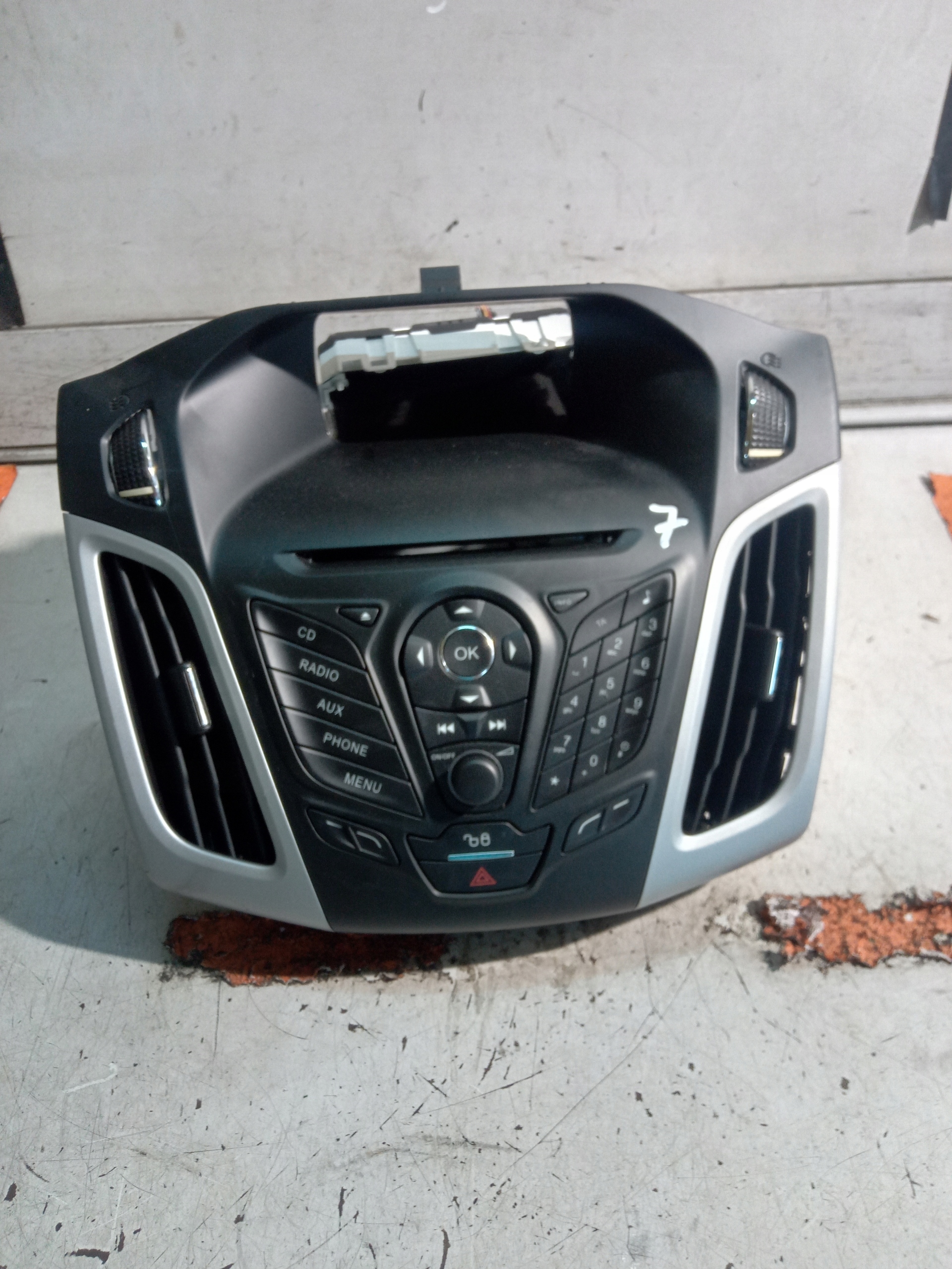 BM5T-18C815-HM - FORD FOCUS MK3 РАДИО ПАНЕЛЬ ДИСПЛЕЙ