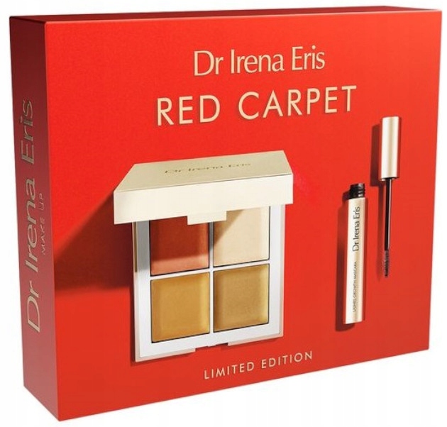 Zestaw Dr Eris Red Carpet Limited Paleta do konturowania Tusz do rzęs