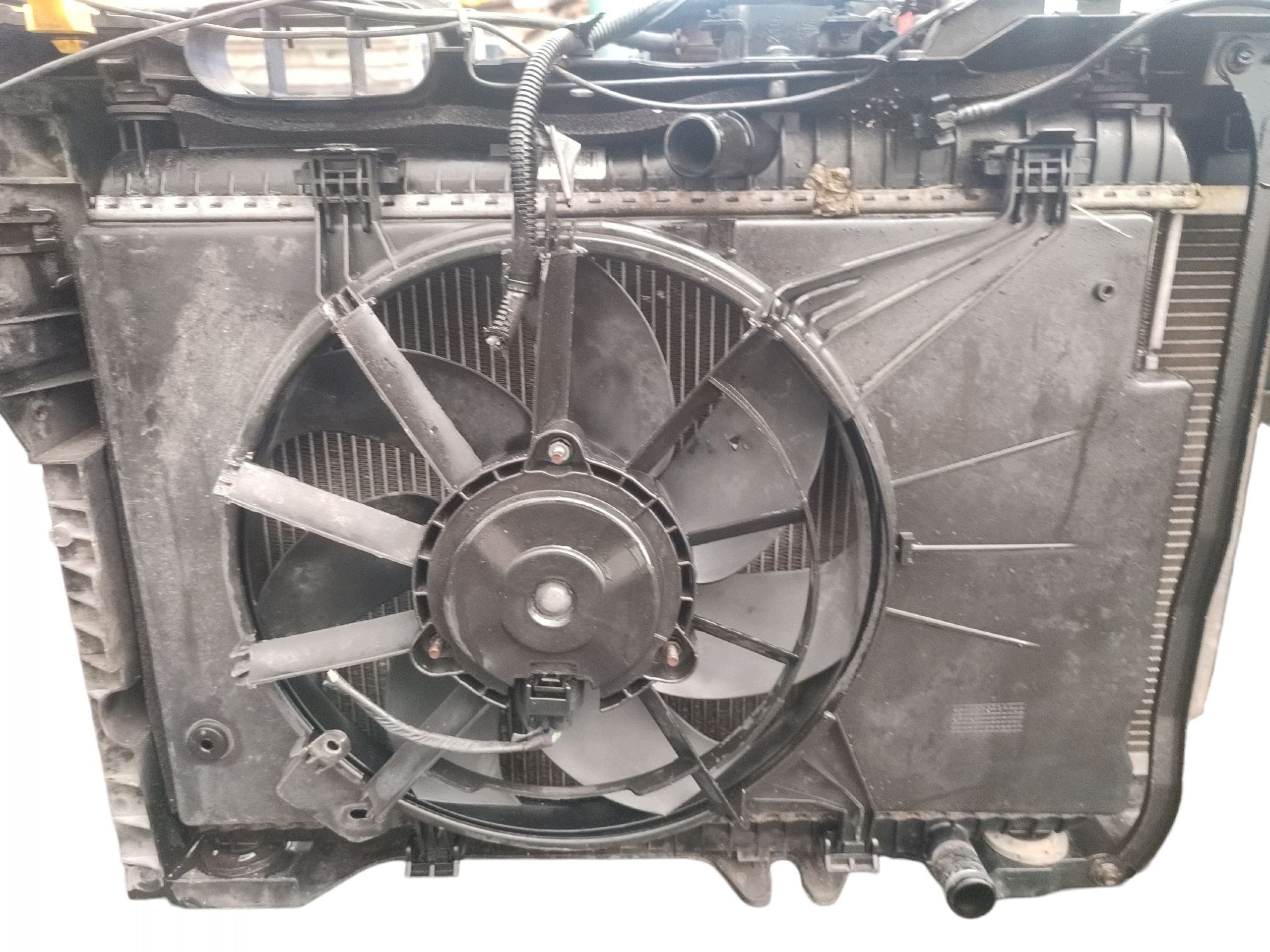 support panel for radiators pillar sider radiator fan FORD FIESTA MK7 1.25 16V