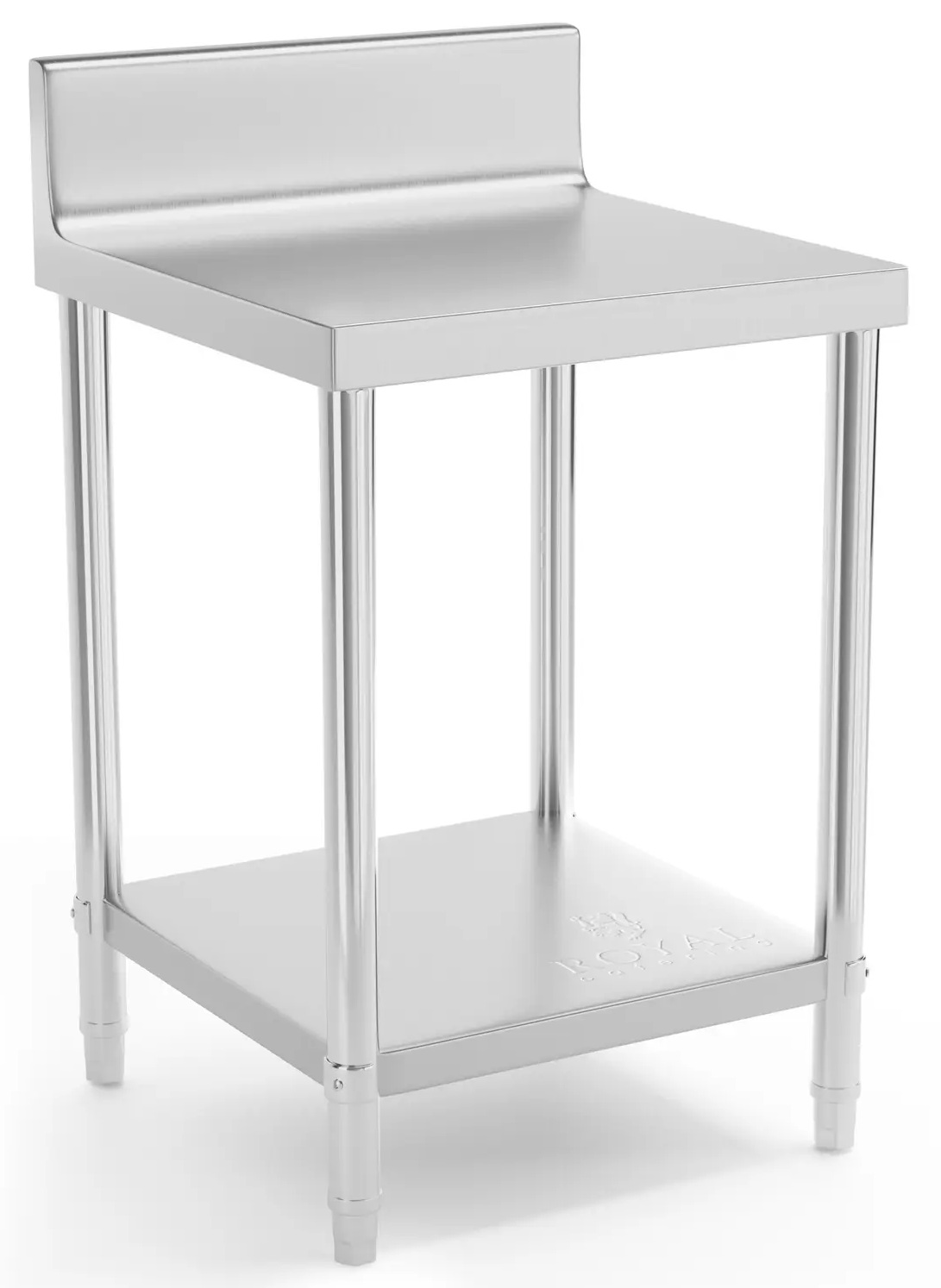Pracovní stůl z nerezové oceli 60x60 cm 250 kg Royal Catering RCAT-60/60-N