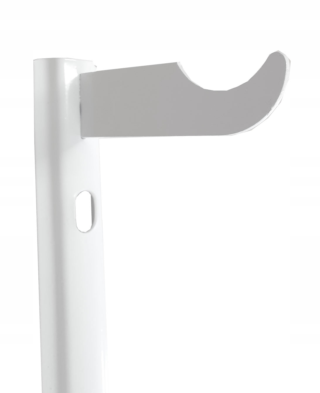 HAK, WSPORNIK DO GRZEJNIKA ALUMINI. ROZSTAW 80CM Kolor biały