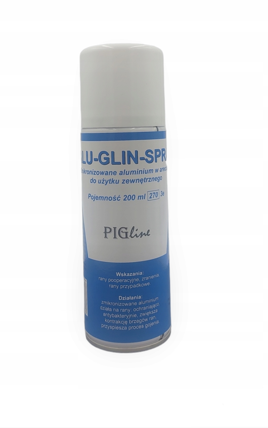Aluminium na rany zwierząt Alu Glin Spray 200 ml