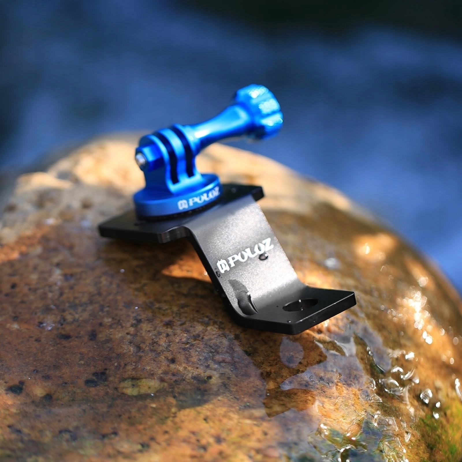 PULUZ Uchwyt Motocyklowy Do Kamer GoPro Hero Insta360 DJI Osmo Action — miniatura 2