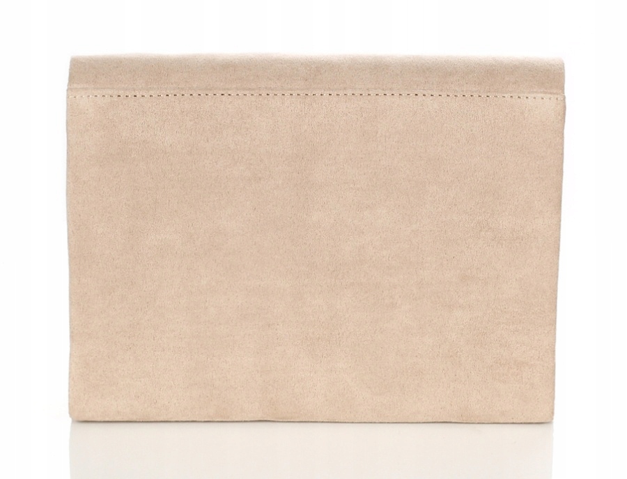 Efektowna Kopertówka na łańcuszku Zamsz Beż Kod producenta 11814-1 zamsz apricot