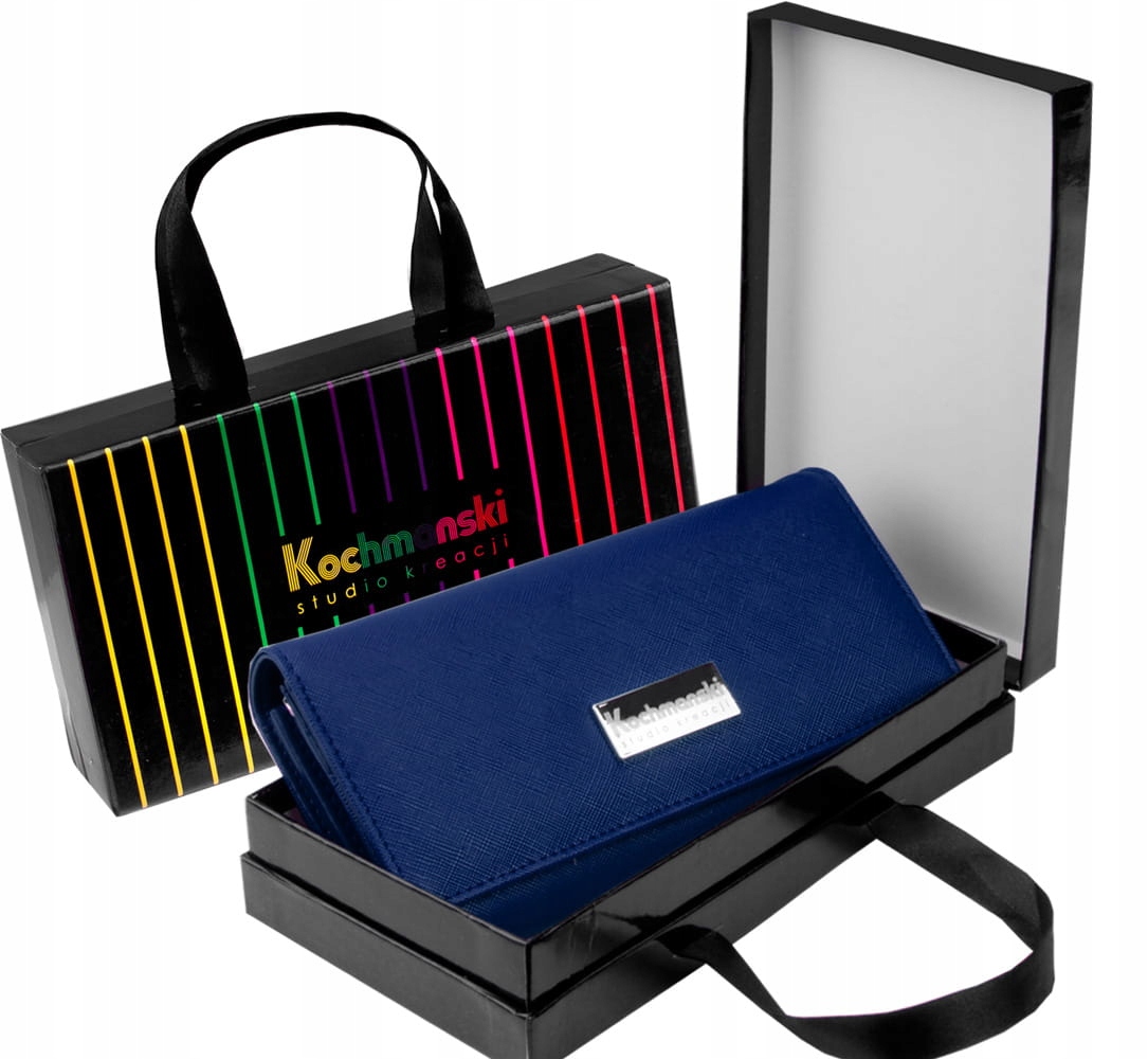 

Kochmanski portfel damski Premium rfid Saffiano
