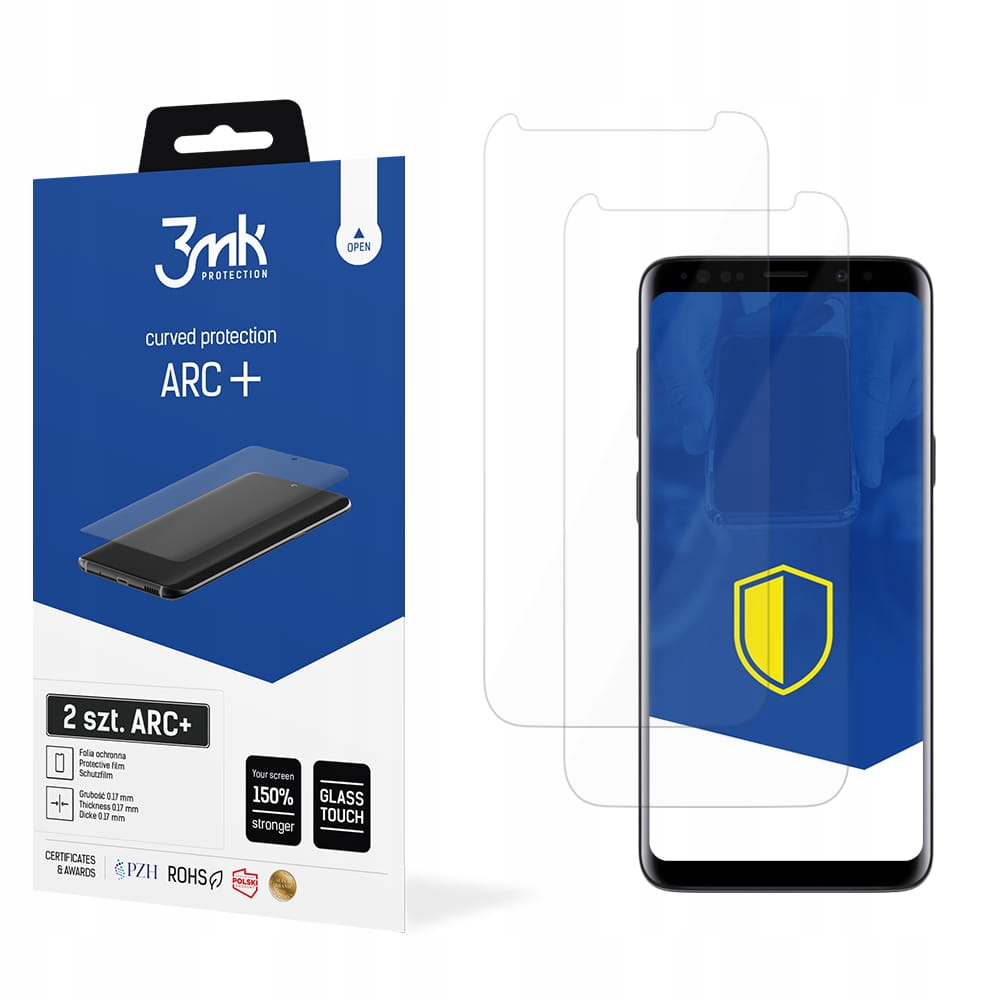 

2szt 3mk Arc+ Folia Ochronna do Samsung Galaxy S9