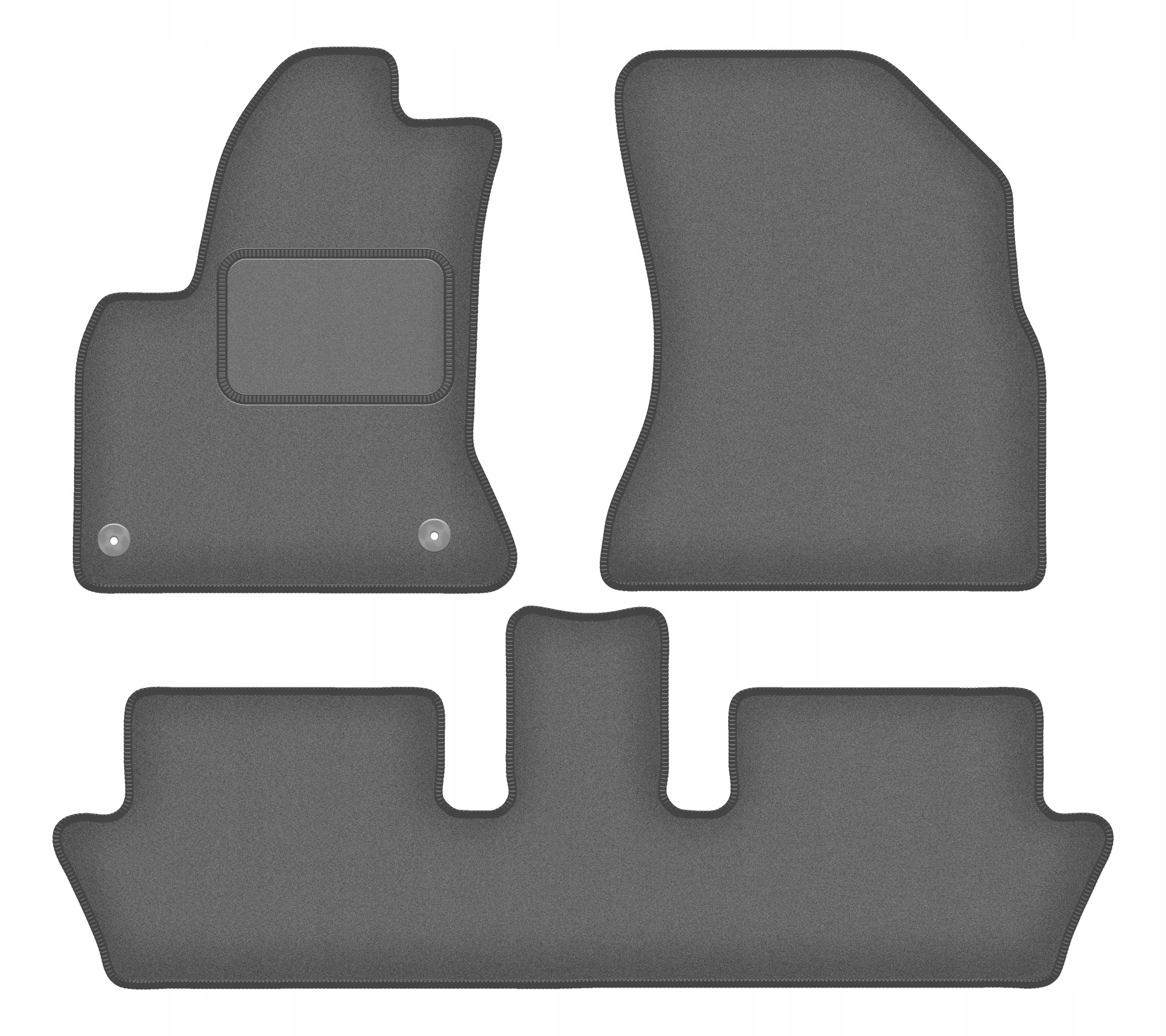 Dywaniki welurowe samochodowe do: Citroen C4 Picasso I minivan (2006-2013)