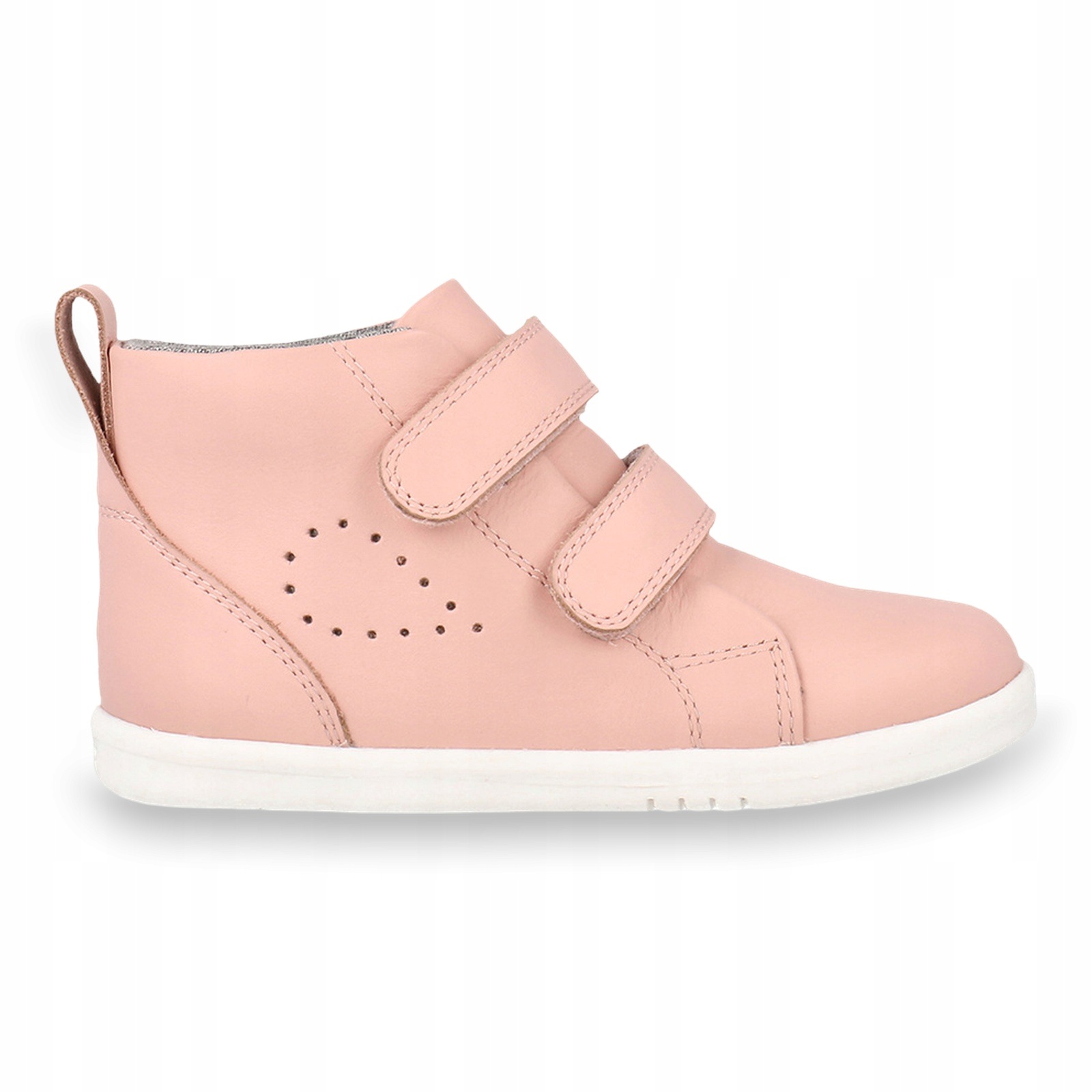 Buty barefoot skórzane dziecięce Bobux iWalk Grass Court High Seashell 24