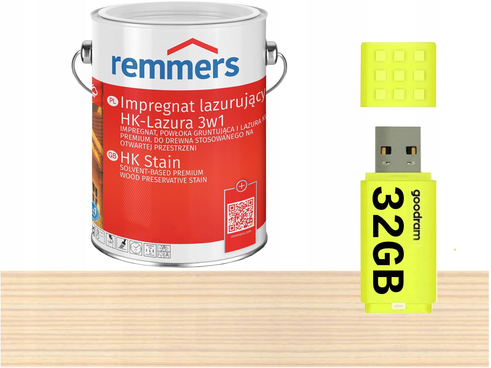 

Remmers HK-Lasur impregnat do drewna 10L Biały