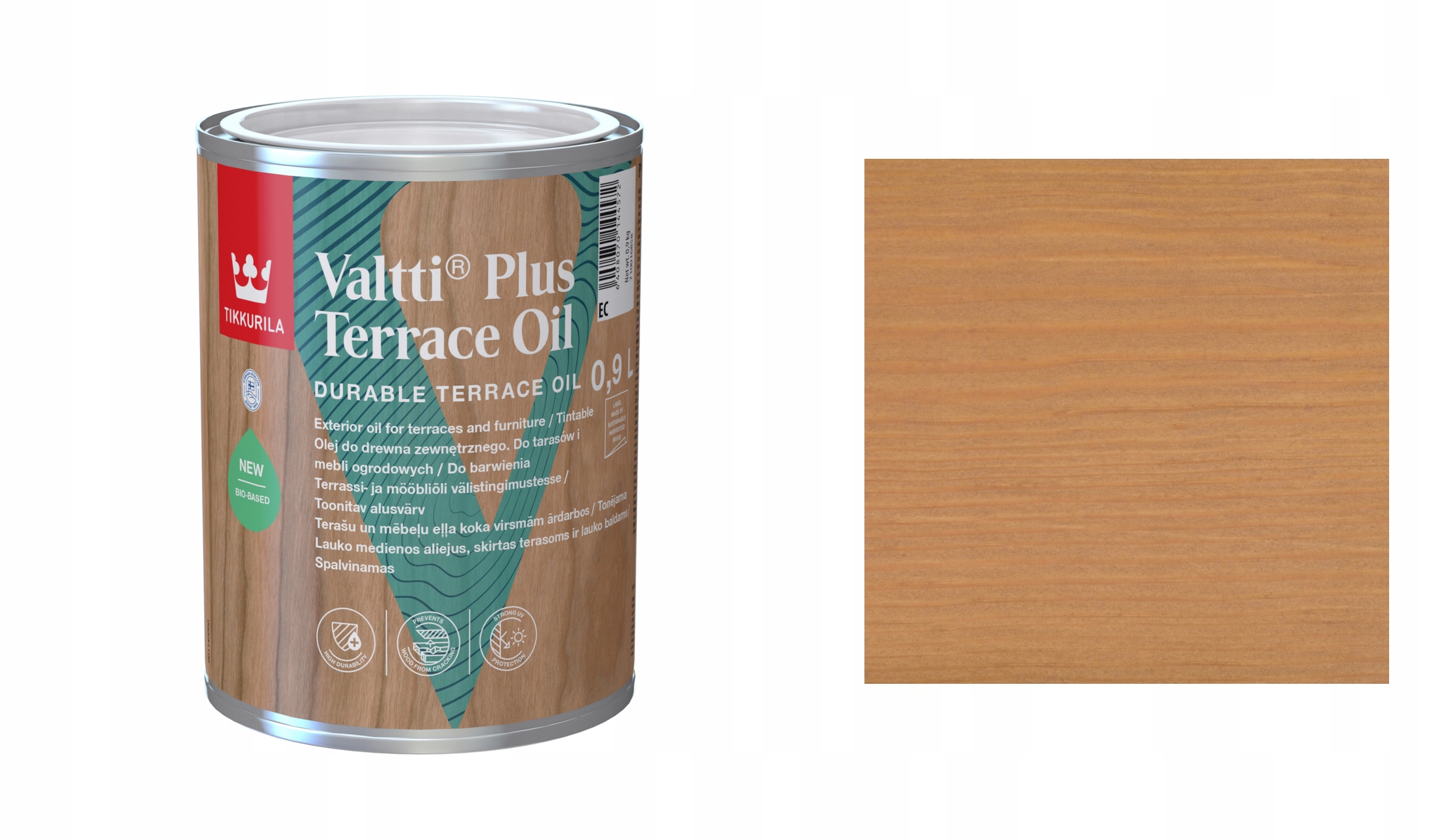 TIKKURILA VALTTI PLUS TERRACE OIL 0,9L 5063 SORA OLEJ DO TARASÓW