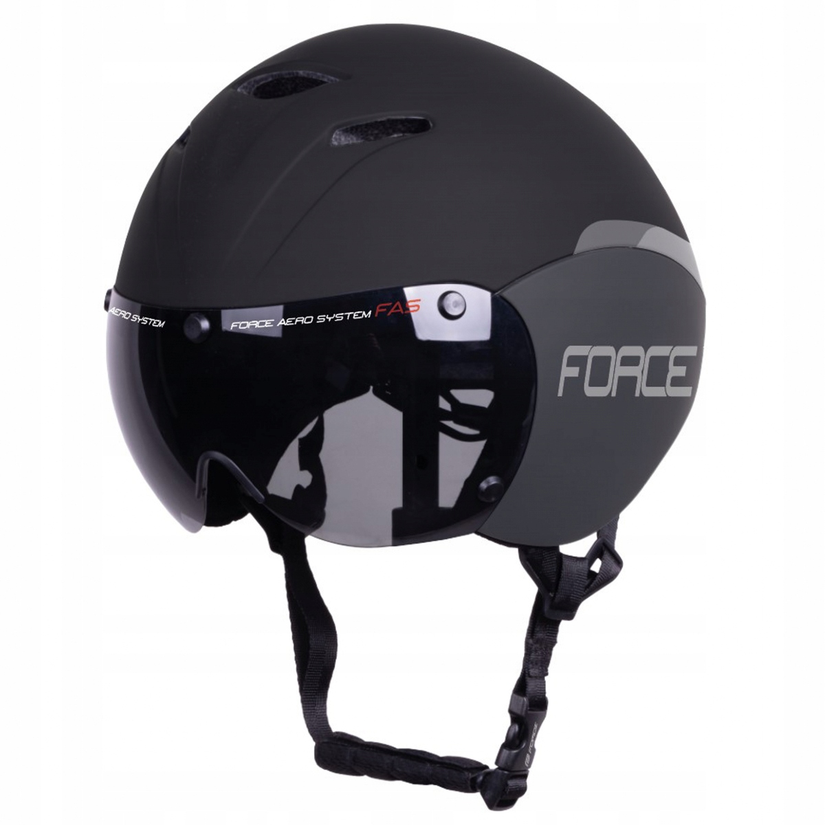Force Kask Aero rowerowy Sprinter triathlonowy szosowy czarny