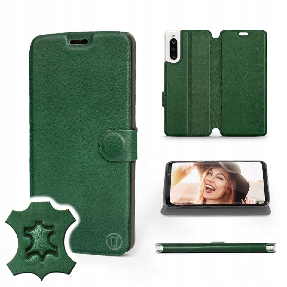 

Etui Mobiwear do Sony Xperia 10 II - Green Leather