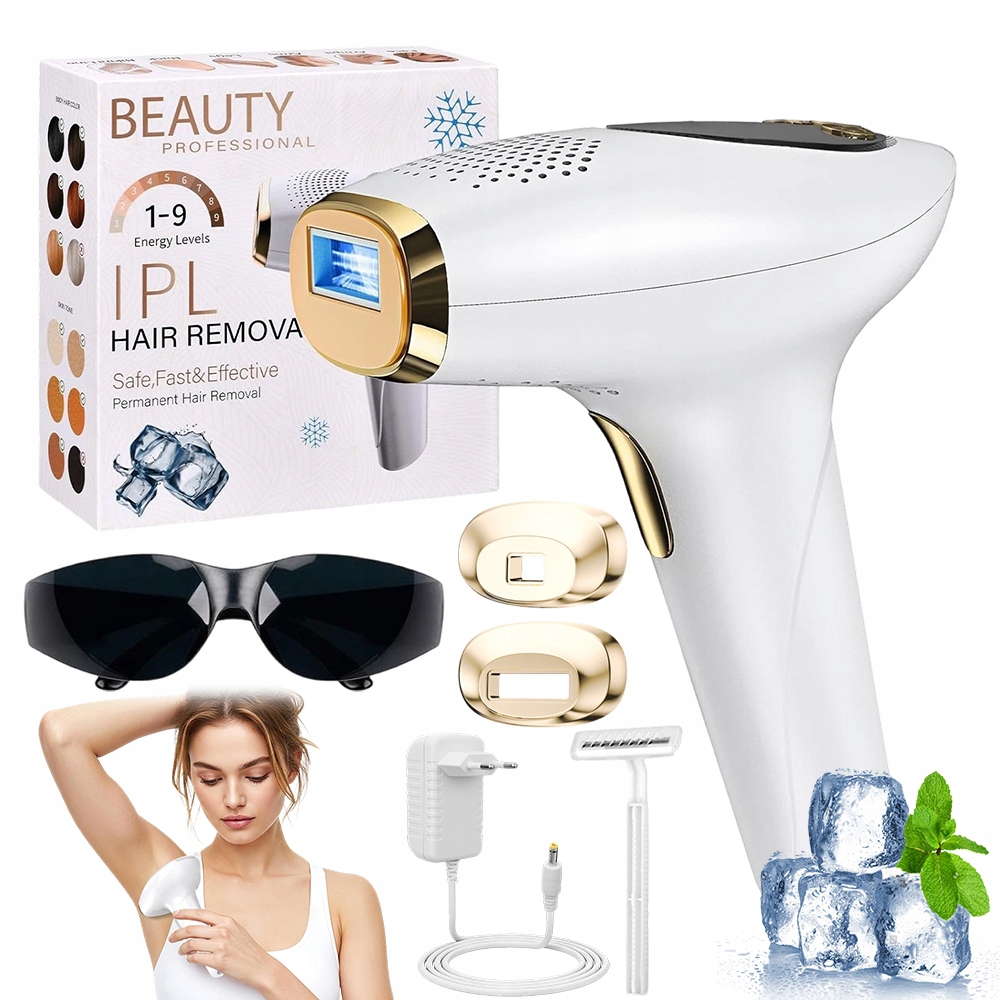 Ipl epilátor Ipl Účinná epilace na tělo Bikini Podpaží Dárek