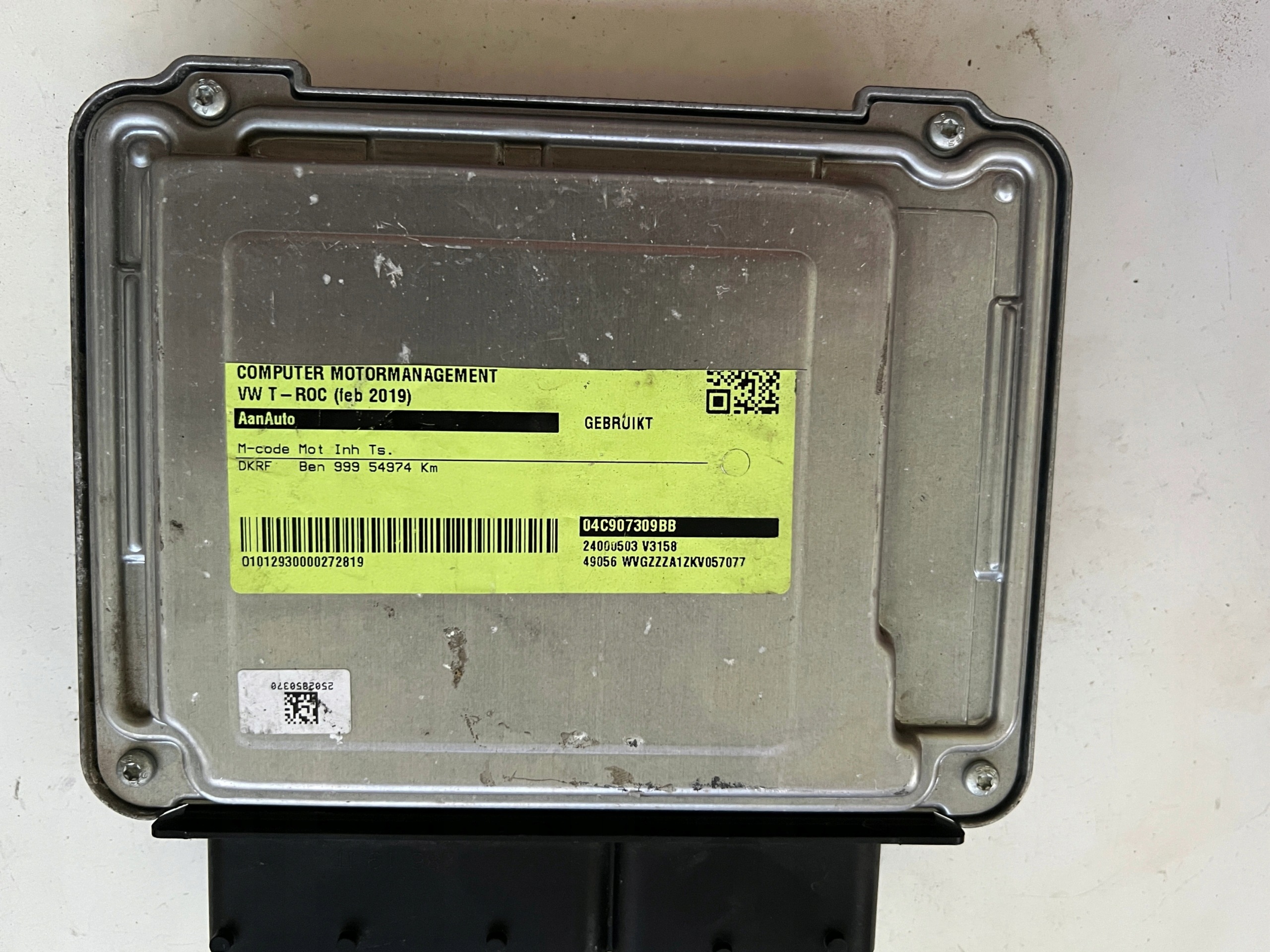 VW T-ROC 1.0 TSI DKRF 04C907309BB 1039T06940 0261S17 computer Originale