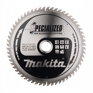 

Makita Tarcza Tnąca Aluminium 165X20MM 60Z B-56552