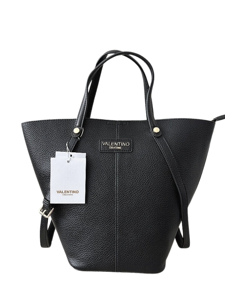 Valentino Creations kabelka shopperka černá