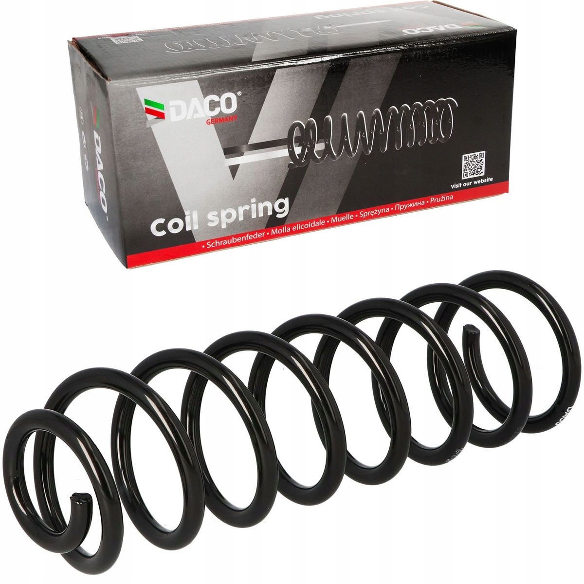 SPRĘŻYNY ZAWIESZENIA TYŁ x2 RENAULT MEGANE II DACO GERMANY Numer katalogowy części 813070