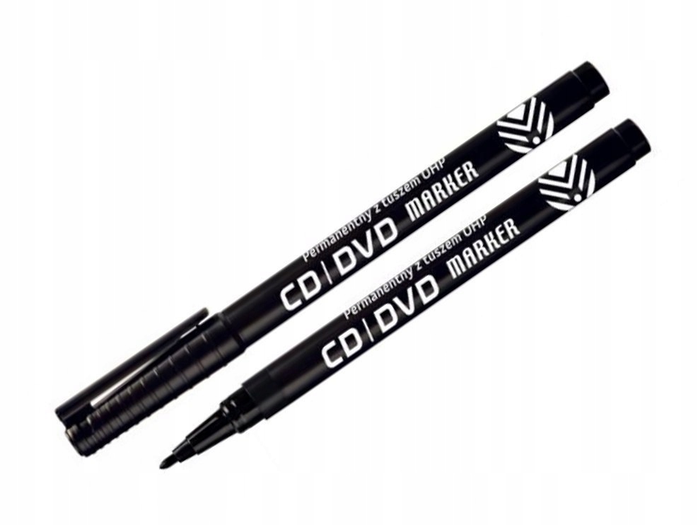 

Marker czarny na CD/DVD z tuszem Ohp Tetis