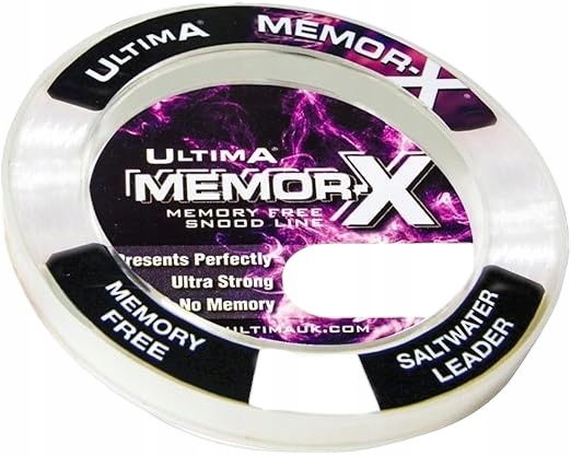 Żyłka Wędkarska Morska Ultima Memor-x 30lb 13.6kg 90m 0.55mm Crystal