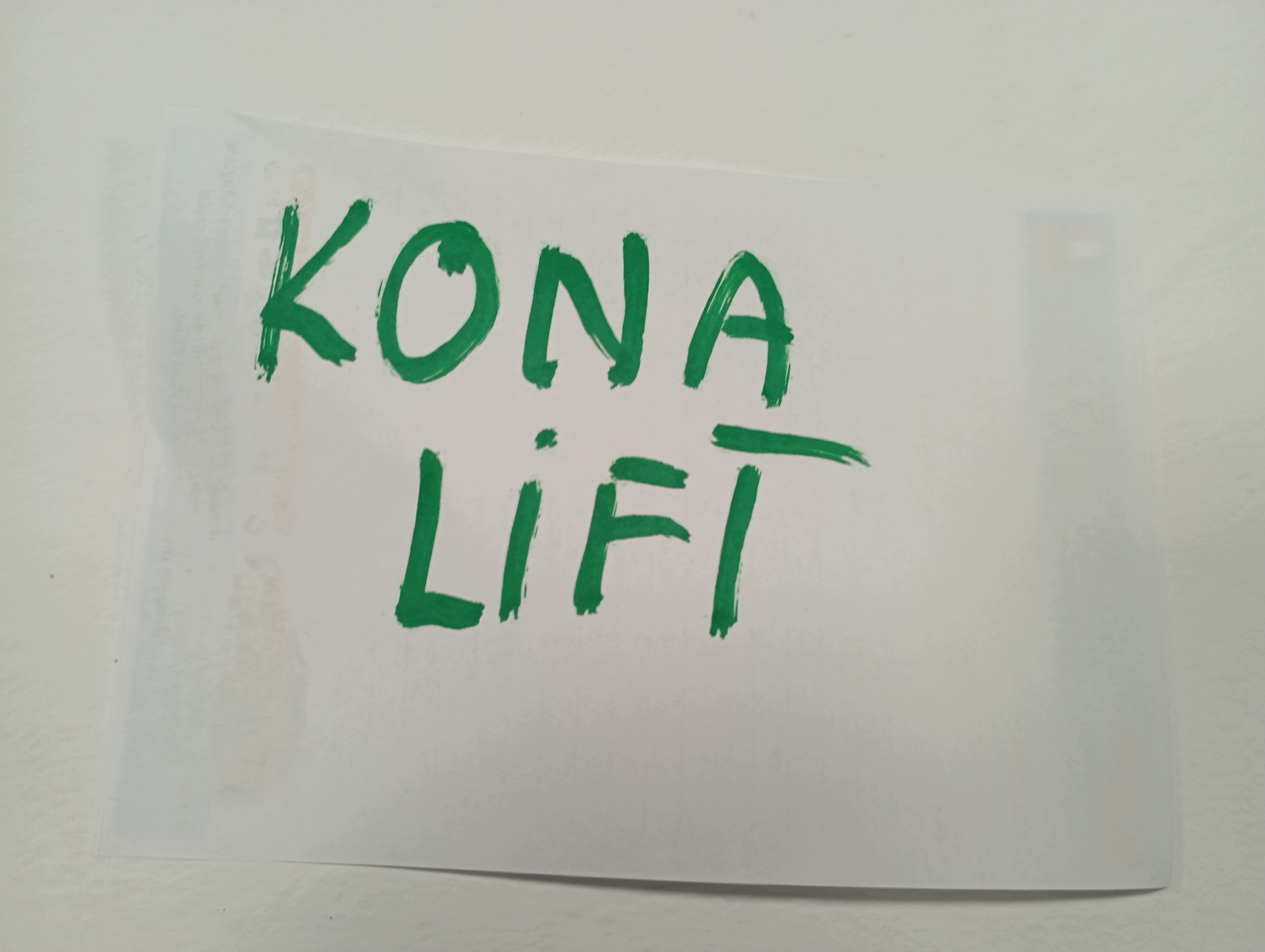 light left upper HYUNDAI KONA LIFT