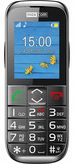Telefon Komórkowy Dla Seniora Maxcom MM720 Sos