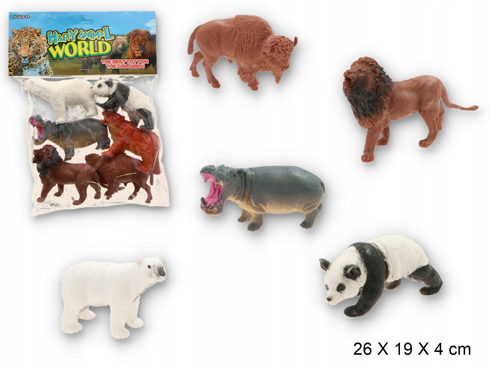 

Zestaw Figurek Dzikie Zwierzęta Zoo Safari