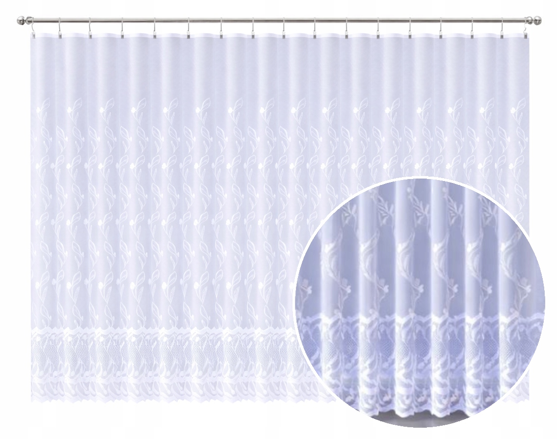 Monika Firana żakardowa Do Salonu sypialni z kantą klasyczna 500x140 taśma