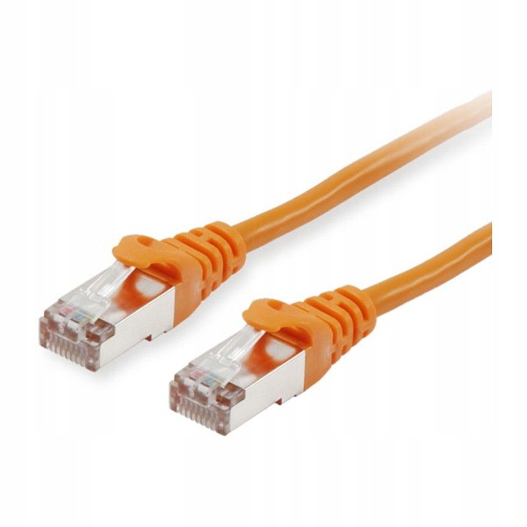 Kabel patch Cat6 S/ftp 20 m RJ45 pomarańczowy Lszh